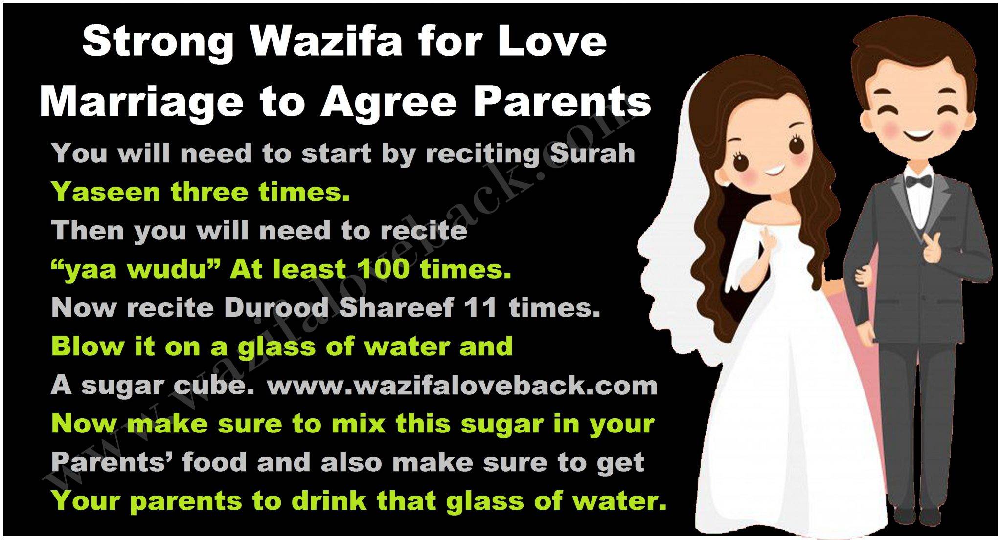 Strong Wazifa For Love Marriage To Agree Parents - Wazifa For Love Back